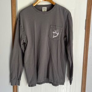 (2) droptine hunting long sleeve tees